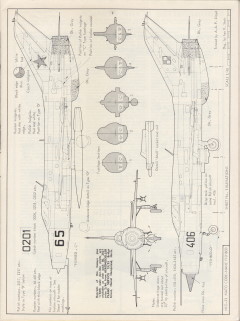 MiG-21 - рисунок Ian.R. Stair, Лист 1, 1/72, Аэромоделлер 1966 октябрь
